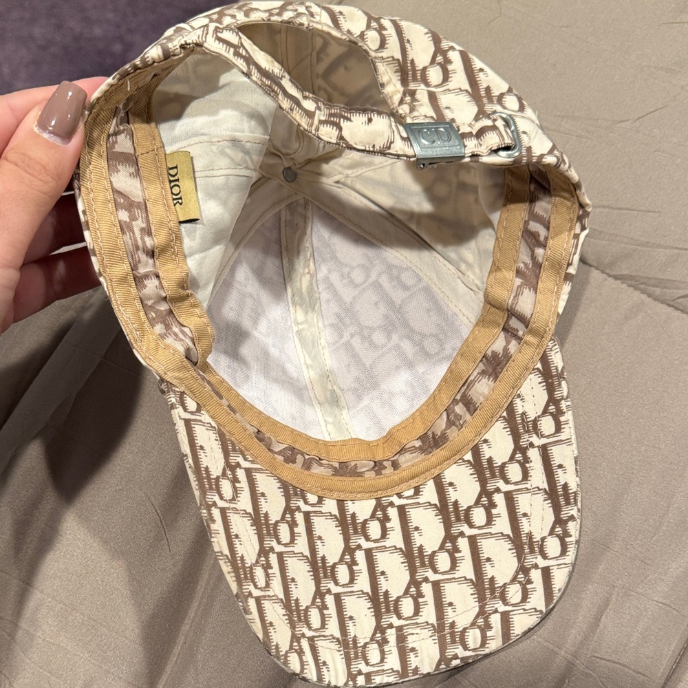 Dior Beige Monogram Baseball Cap - image 3